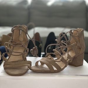 2 inch Heel Wedge Sandals